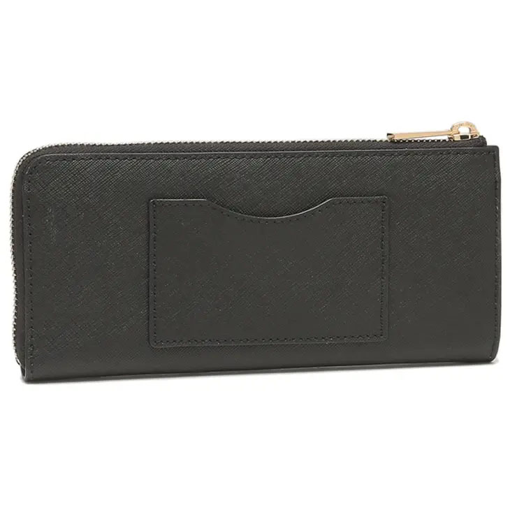 Tory Burch Long Wallet Emerson L-Zip Continental Wallet Black # 86078