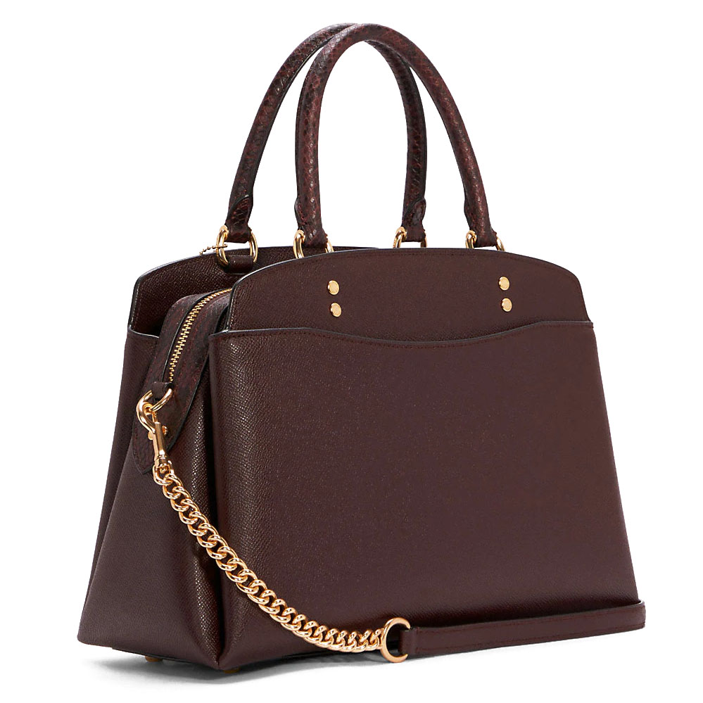 Coach Lillie Carryall Cranberry Maroon # C7282