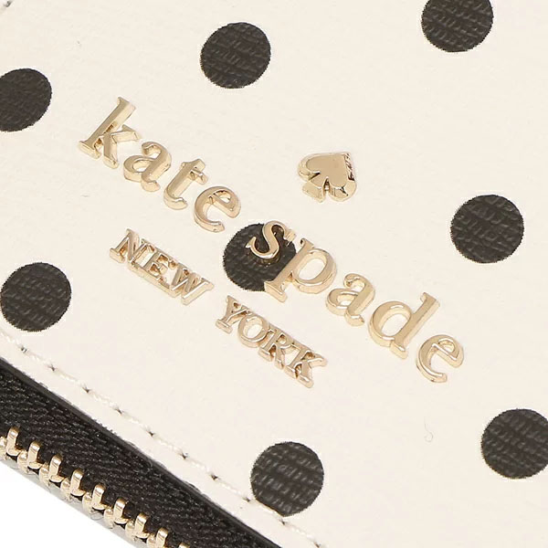 Kate Spade Disney X Kate Spade New York Minnie Mouse Lanyard Off White Black # K4758