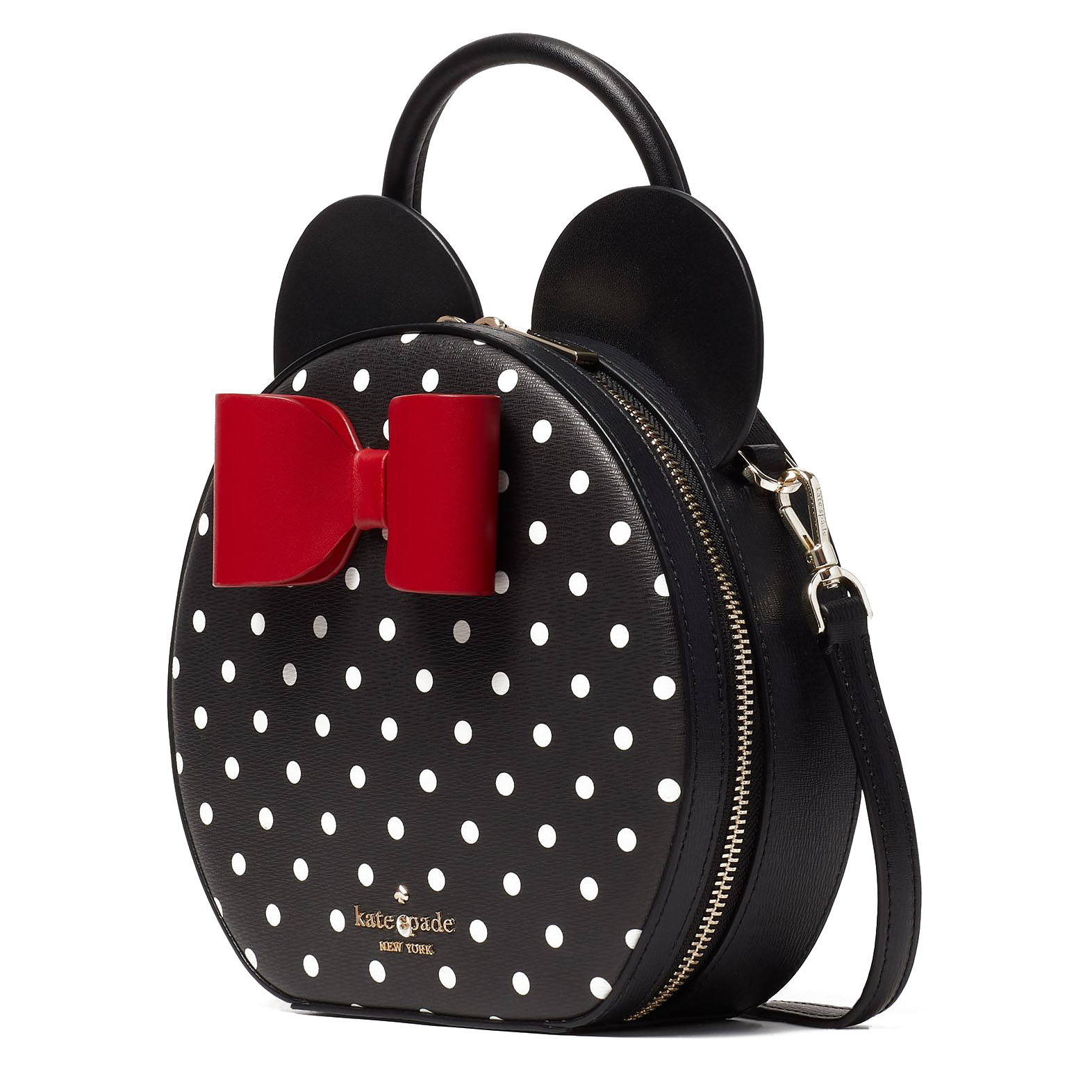 Kate Spade Crossbody Bag Limited Edition Disney X Kate Spade New York Minnie Mouse Crossbody Bag Black # K4641