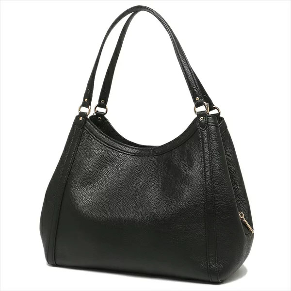SpreeSuki - Coach Shoulder Bag Tote Leather Kristy Shoulder Bag Black ...