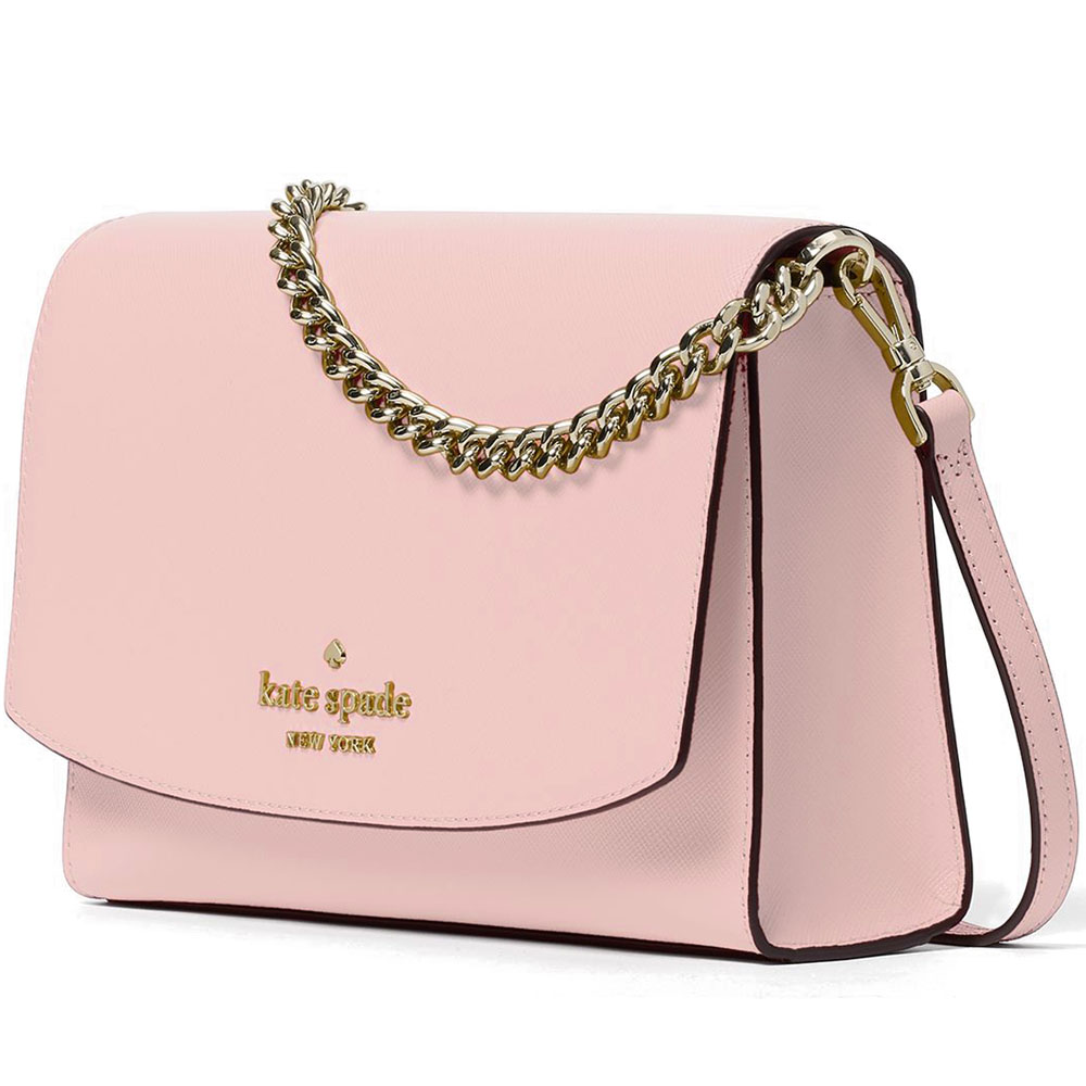 Kate Spade Carson Convertible Crossbody in Chalk Pink, Luxury