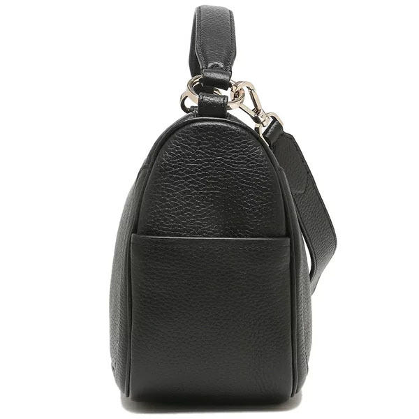 Kate Spade Crossbody Bag Smoosh Leather Crossbody Black # K6047