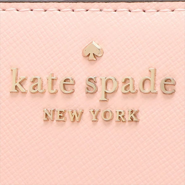 Kate Spade Long Wallet Staci Saffiano Large Continental Wallet Chalk Pink # WLR00130