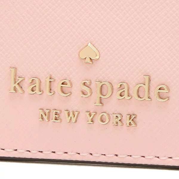 Kate Spade Small Slim Card Holder Chalk Pink # WLR00129
