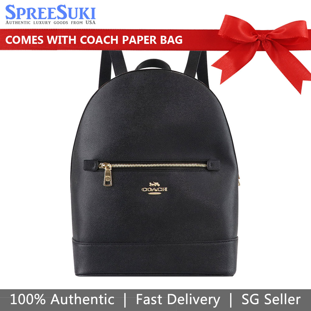 Coach Medium Backpack Kenley Backpack Black # C5680
