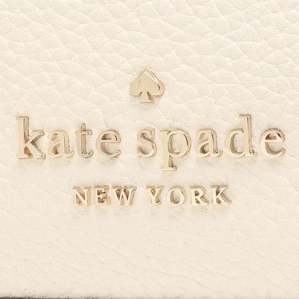 Kate Spade Crossbody Bag Smoosh Leather Crossbody Parchment Off White # K6047