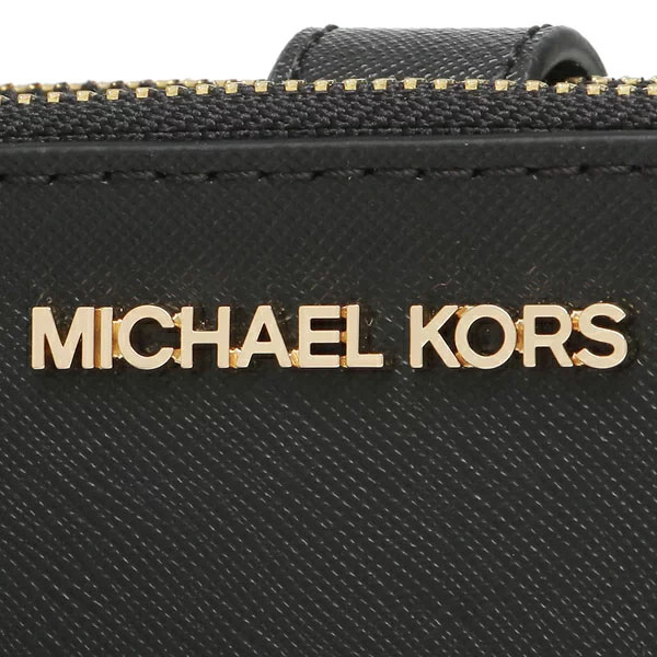 Michael Kors Jet Set Wristlet Wallet Black # 35F8GTVW0L