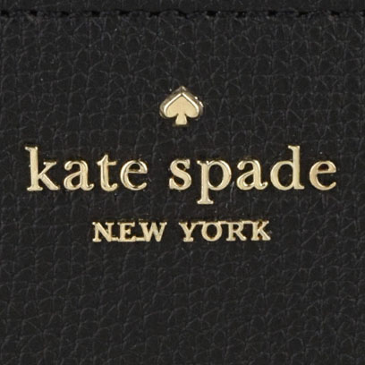 Kate Spade Darcy Medium L-Zip Card Holder Black # WLR00595D1