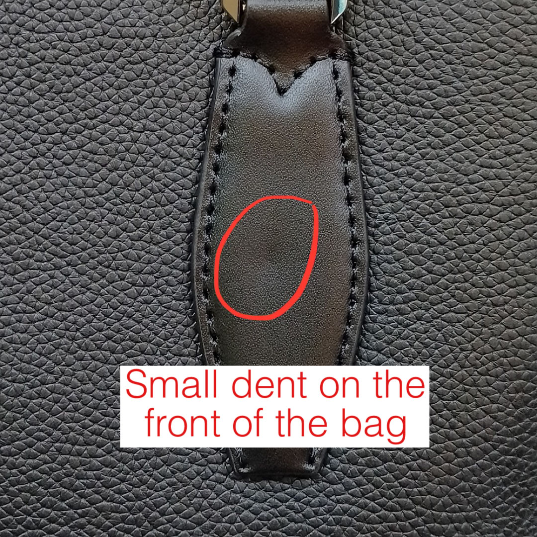 Kate Spade Tote Shoulder Bag Pebbled Leather Large Compartment Tote Black # WKRU6948D1