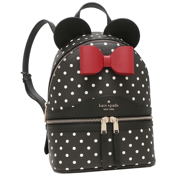 Kate Spade Disney X Kate Spade New York Minnie Mouse Dome Backpack Black # K7325