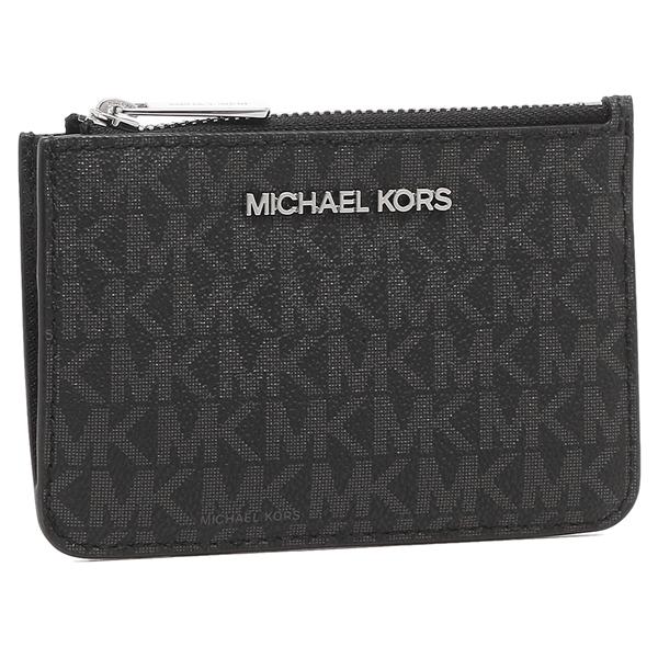 Michael Kors Jet Set Travel Small Top Zip Coin Pouch With Id Holder Black # 35H9STVP1B
