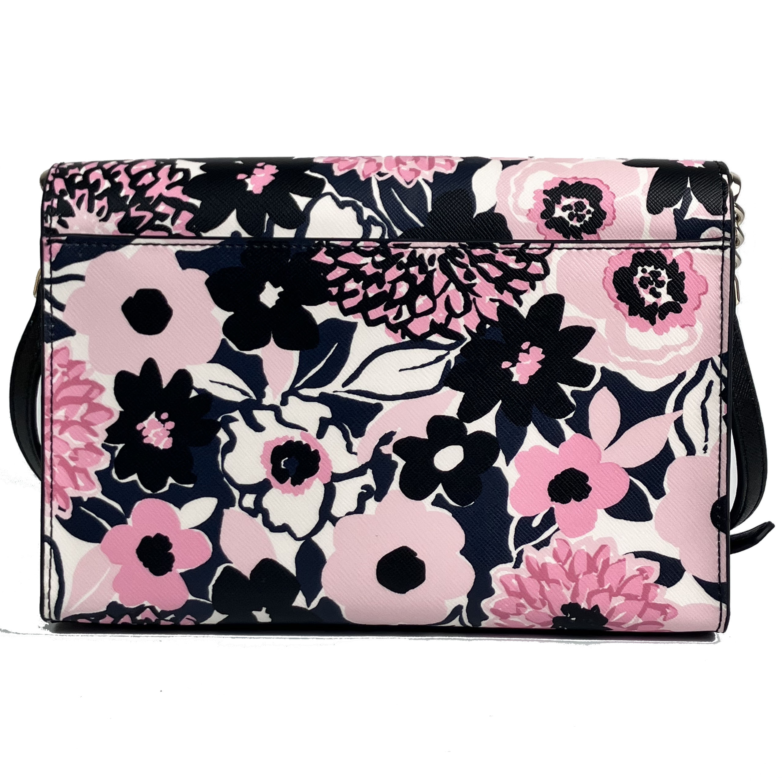 Kate Spade Crossbody Bag Carson Dahlia Floral Printed Convertible Crossbody Pink # K8111
