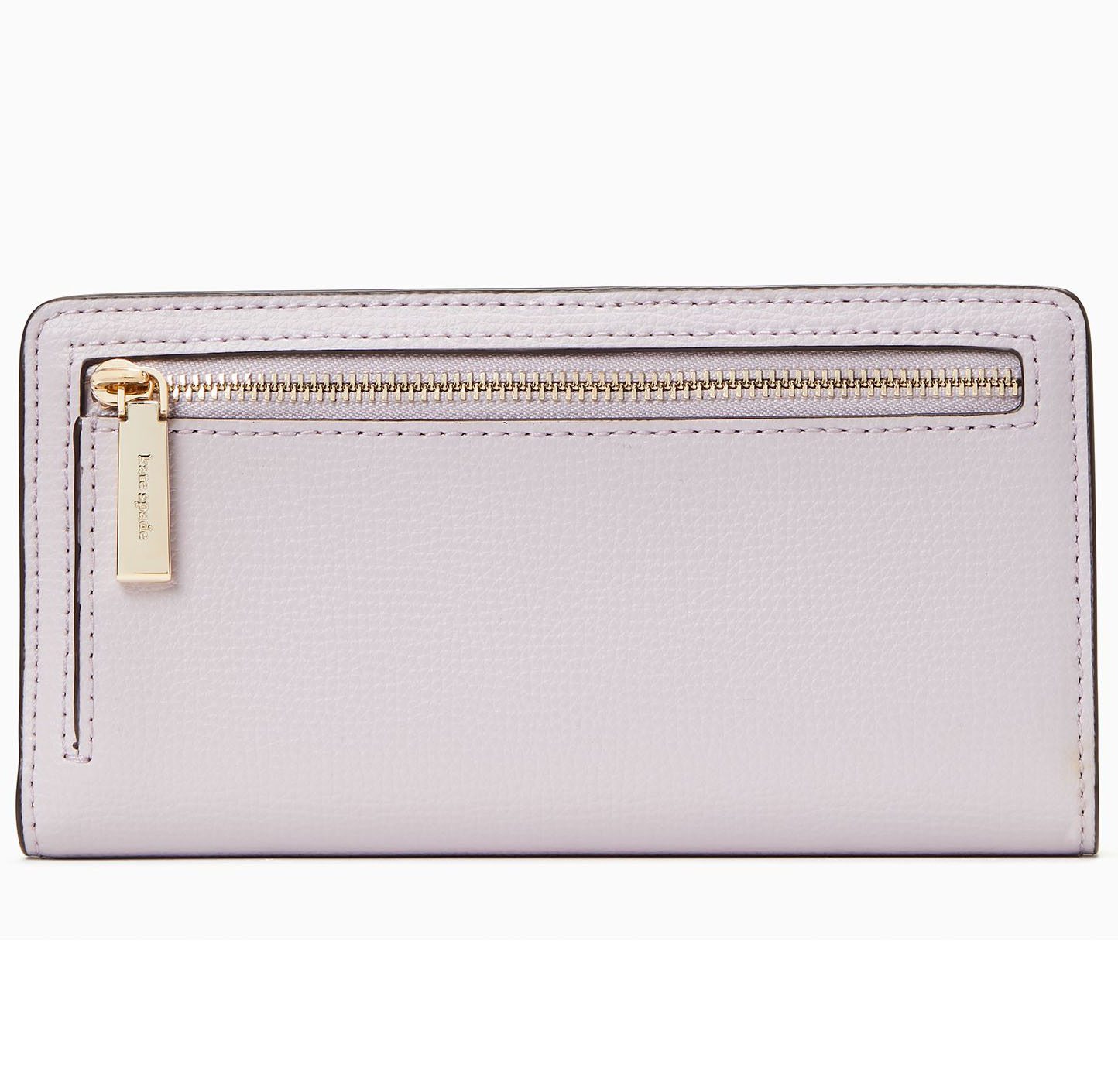 Kate Spade Long Wallet Darcy Large Slim Bifold Wallet Lilac Moonlight Light Purple # WLR00545