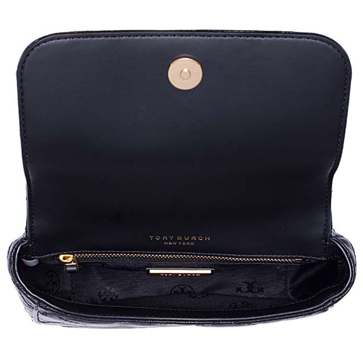 Tory Burch Crossbody Bag Willa Mini Top Handle Bag Black # 87861