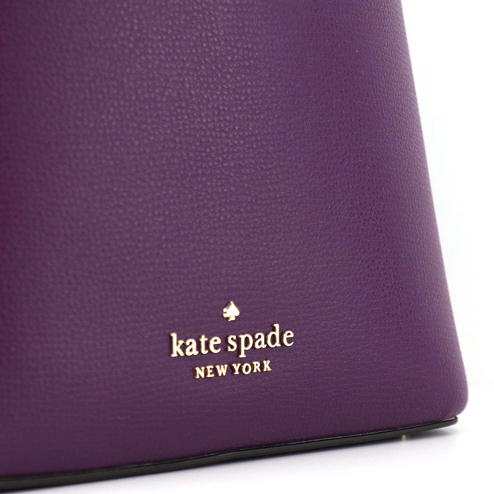 Kate Spade Crossbody Bag Darcy Small Bucket Bag Plum # WKR00439