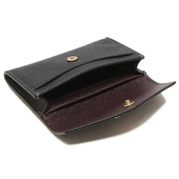 Coach Flap Card Case Black # CH487
