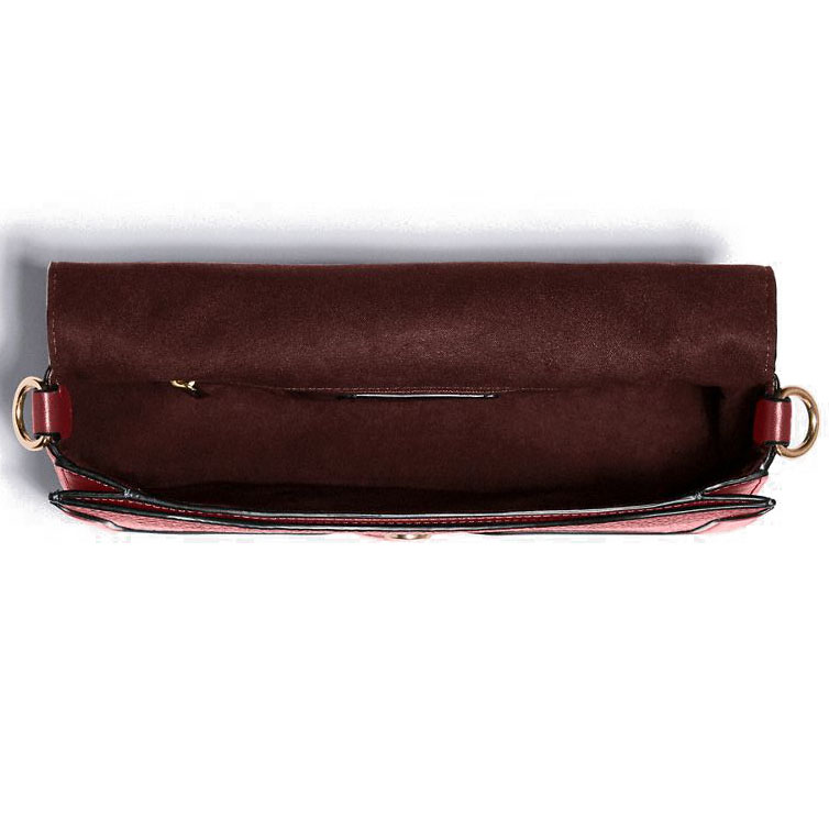 Coach Crossbody Bag Georgie Shoulder Bag Cherry Red # 5493