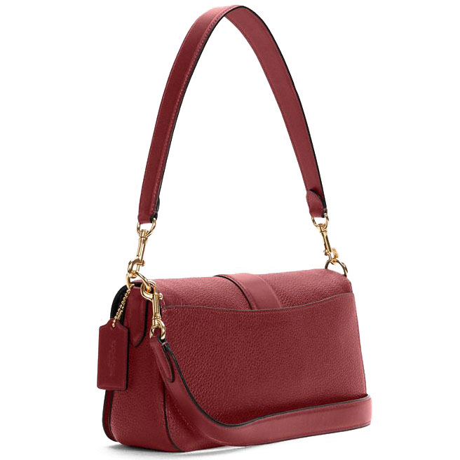 Coach Crossbody Bag Georgie Shoulder Bag Cherry Red # 5493
