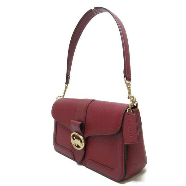 Coach Crossbody Bag Georgie Shoulder Bag Cherry Red # 5493