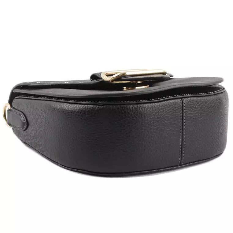 Coach Morgan Saddle Bag In Colorblock Signature Canvas With Rivets Brown Black # CE567