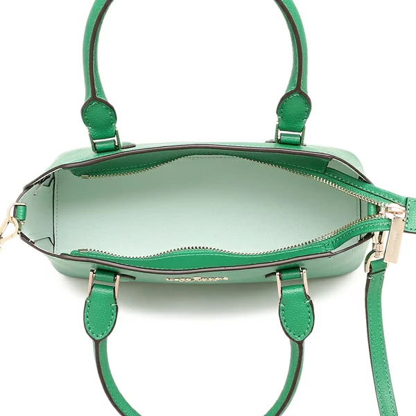 Kate Spade Crossbody Bag Darcy Refined Grain Small Satchel Green Bean # WKR00438