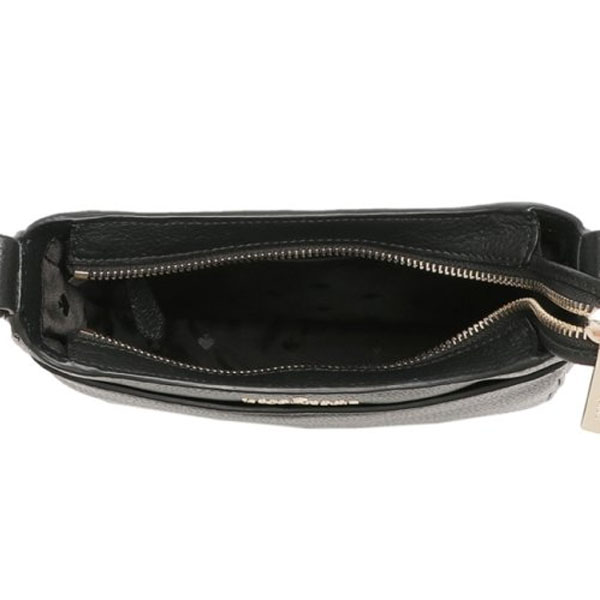 Kate Spade Pebbled Leather North South Crossbody Bag Black # K7306