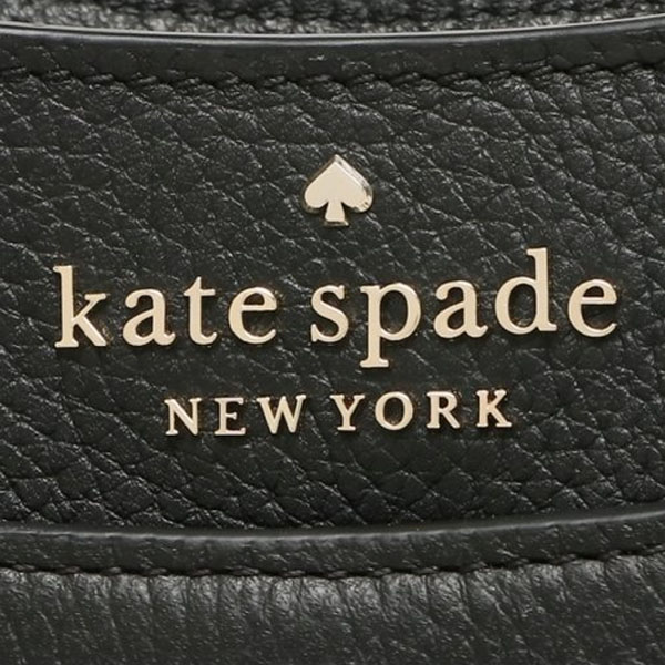 Kate Spade Pebbled Leather North South Crossbody Bag Black # K7306