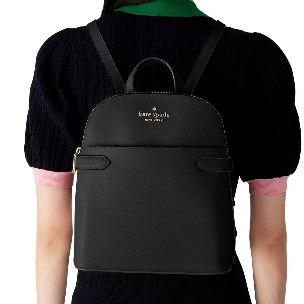 Kate Spade Staci Dome Backpack Black # K7340