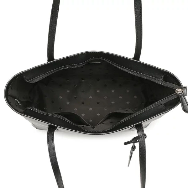 Kate Spade Shoulder Bag Medium Tote Saffiano Pvc Black # K7354