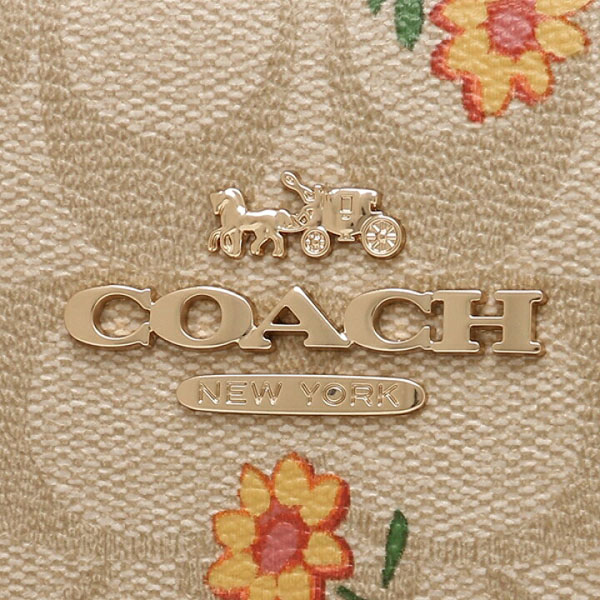 Coach Crossbody Bag Mini Jamie Camera Bag In Signature Canvas With Nostalgic Ditsy Print Light Khaki # CH475