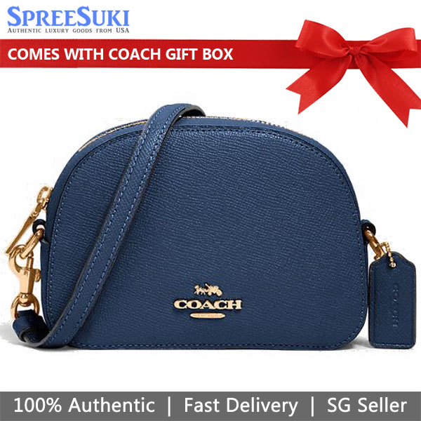 Coach Crossbody Bag Mini Serena Deep Blue # C7944