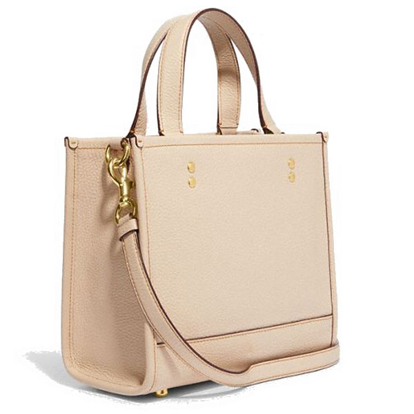 Coach Crossbody Bag Coach X Peanuts Dempsey Tote 22 Ivory Nude Beige # CE850