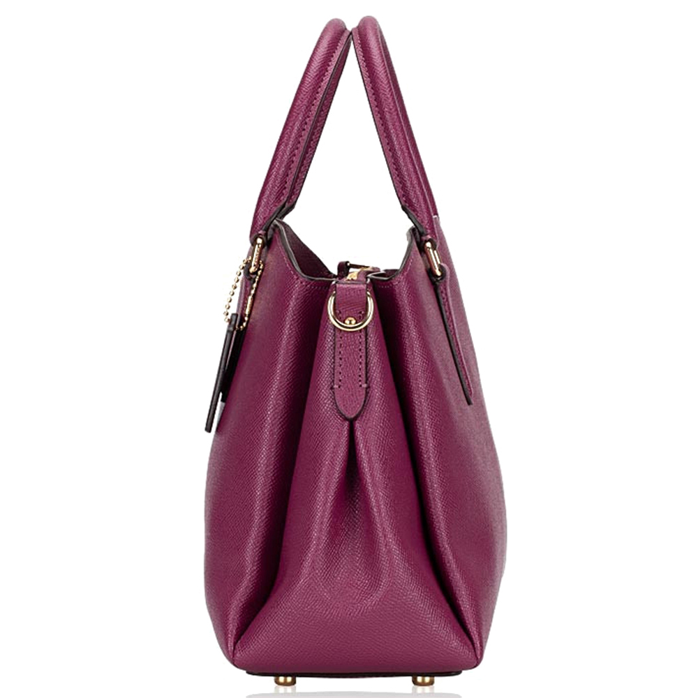 Coach Crossbody Bag Sage Carryall Dark Berry Magenta # F28976