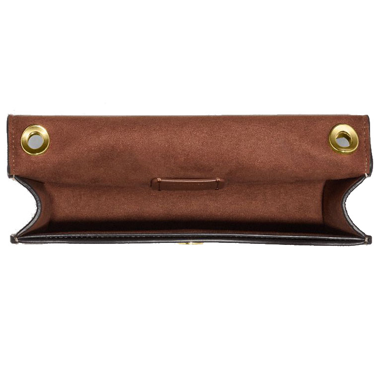 Coach Signature Colorblock Morgan Crossbody Bag Khaki # CF475