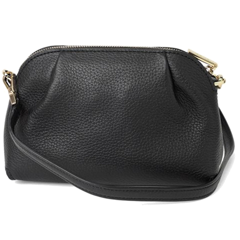 Kate Spade Crossbody Bag Dumpling Small Convertible Crossbody With Wristlet Strap Black # KA576