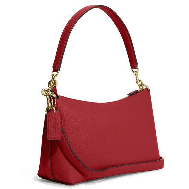Coach Clara Leather Shoulder Crossbody Bag 1941 Red # CE584