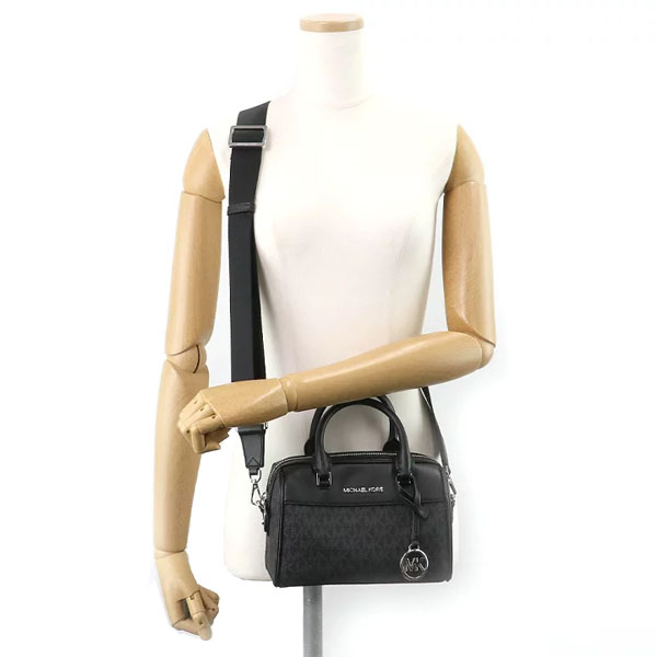Michael Kors Crossbody Bag Extra Small Duffle Travel Black # 35S2STFC0B