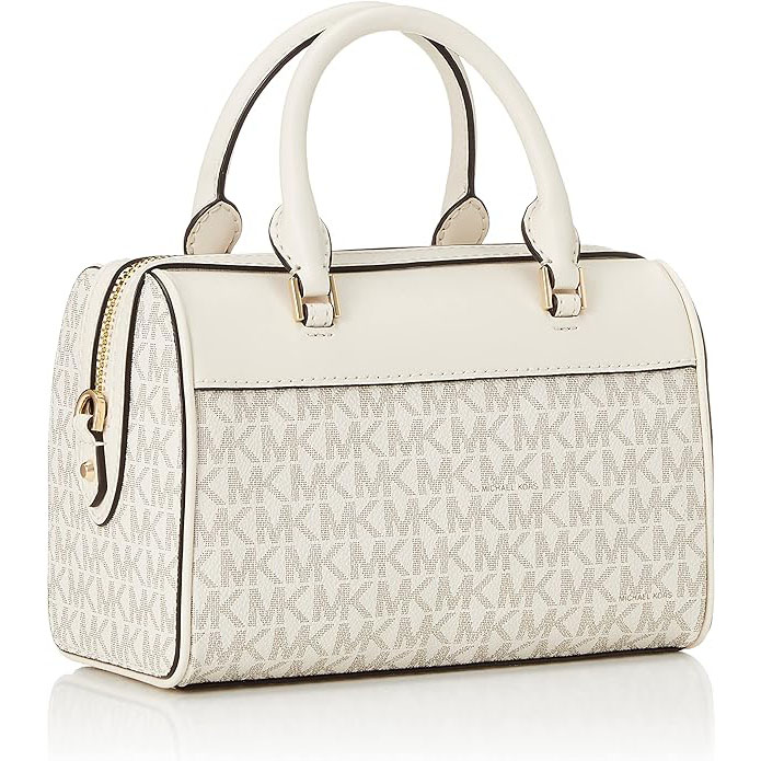 Michael Kors Crossbody Bag Extra Small Duffle Travel Cream Off White # 35S2GTFC0B