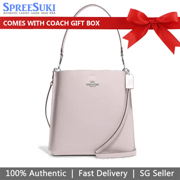 Coach Crossbody Bag Mollie Bucket Bag Ice Pink # CA214