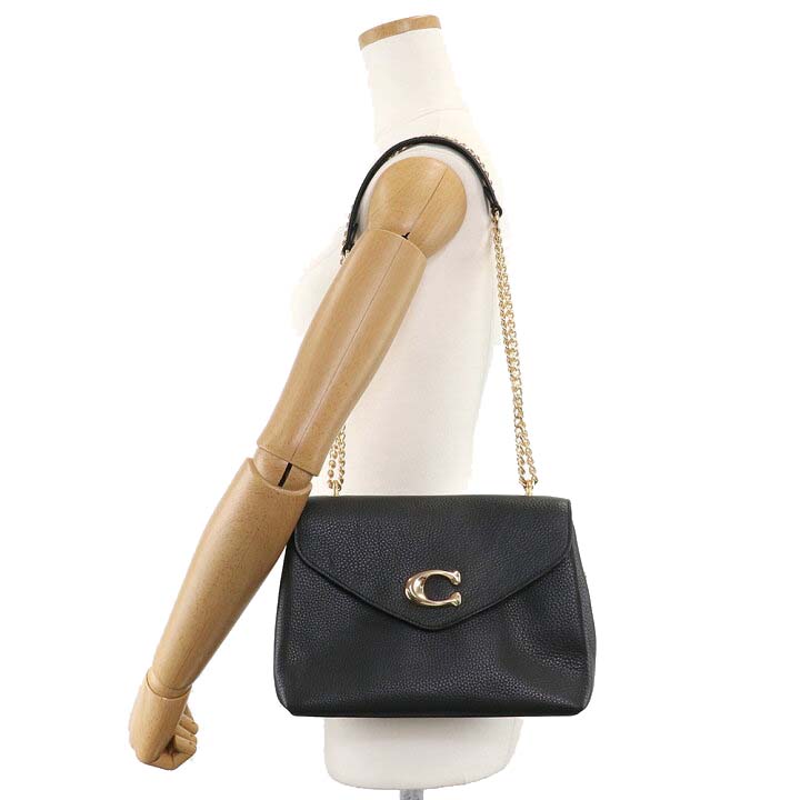 Coach Crossbody Bag Tammie Shoulder Bag Black # C7945