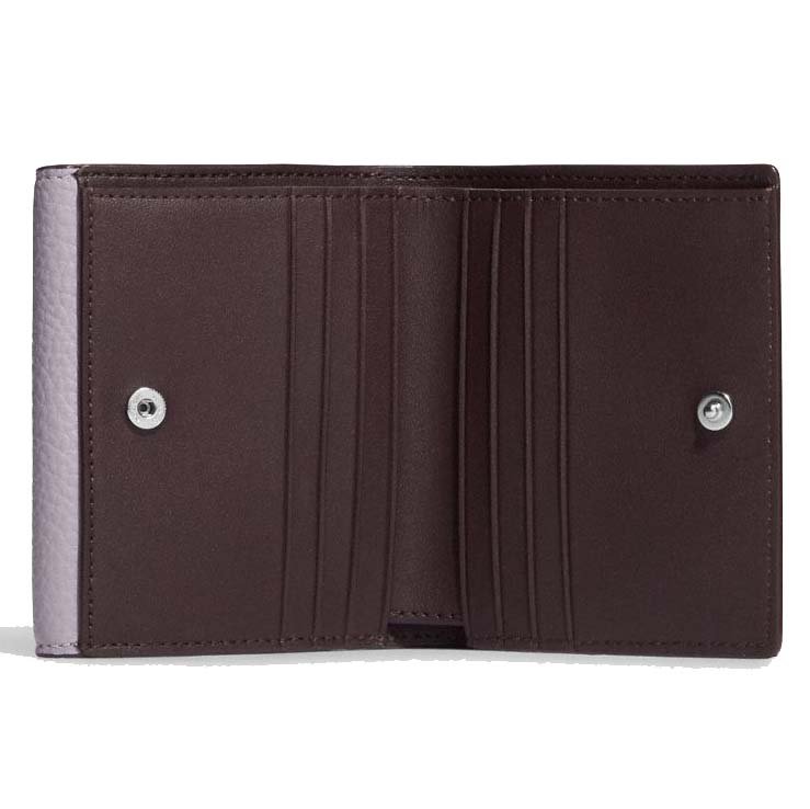 Coach Small Wallet Small Morgan Wallet Mist Purple # CJ688