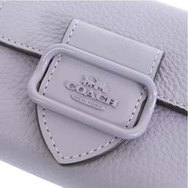 Coach Small Wallet Small Morgan Wallet Mist Purple # CJ688