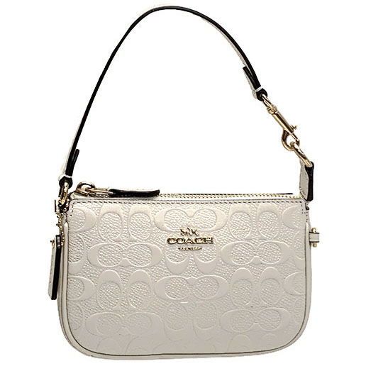 NWT Coach Boxed Nolita 15 In Embossed Signature Leather deals Chalk Leather CF549 Gift