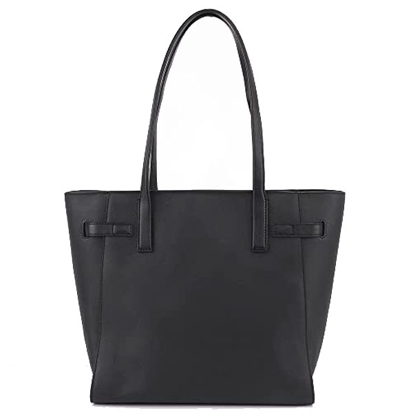 Michael Kors Tote Shoulder Bag Carmen Large Saffiano Tote Bag Black # 35S2GNMT3L