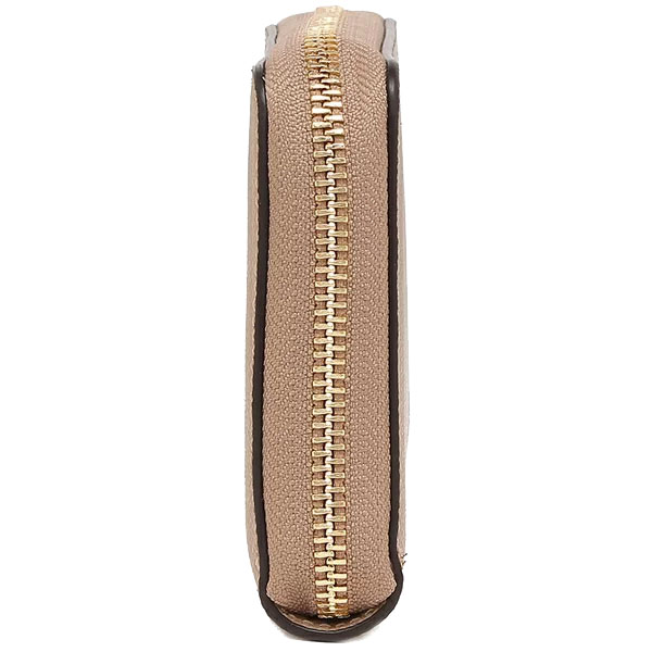 Coach Long Wallet Long Zip Around Wallet Taupe Nude Beige # C3441D1
