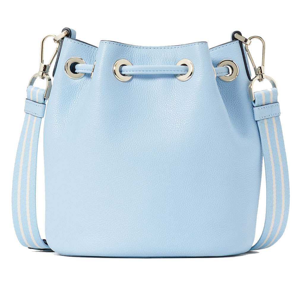 Kate Spade Crossbody Bag Sling Rosie Mini Bucket Blue # KC740