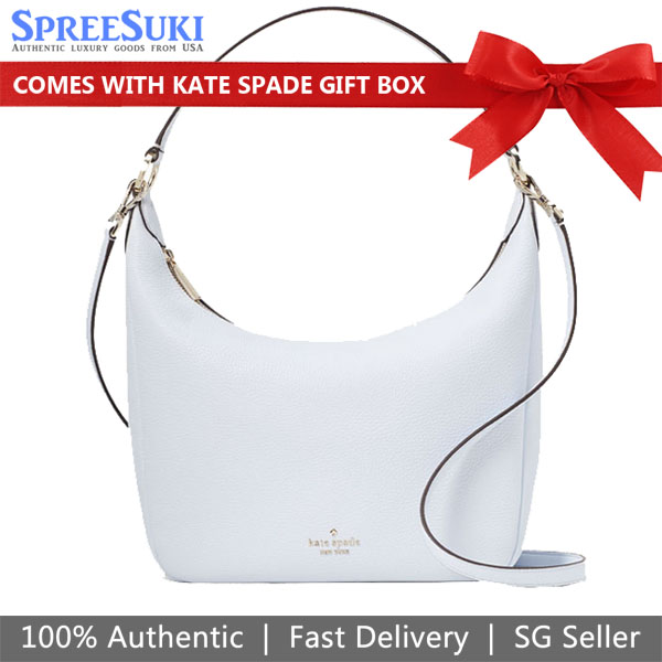 Kate Spade Crossbody Bag Sling Leila Shoulder Bag Taro Milk # KB694