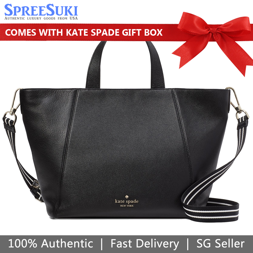 Kate Spade Crossbody Bag Sling Rosie Satchel Black # KC741