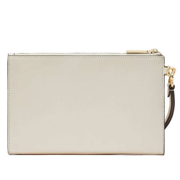 Kate Spade Wild Petal Medium Wristlet Parchment Off White # KA588